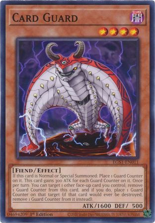 GA Card Guard - EGS1-EN011 - Common 1st Edition Egyptian God Deck: Silfer the Sky Dragon 1st Edition Singles