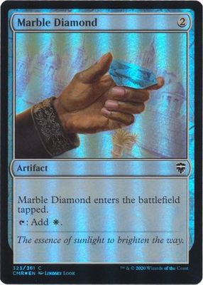 Marble Diamond 323/361 - Foil Commander Legends Foil Singles