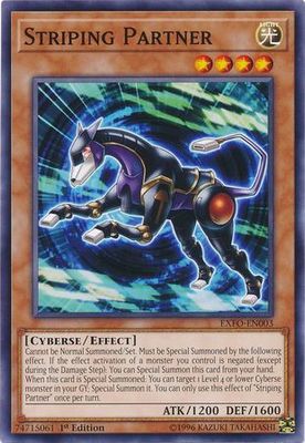 Striping Partner - EXFO-EN003 - Common 1st Edition Extreme Force [EXFO] 1st Edition Singles *Espanol*