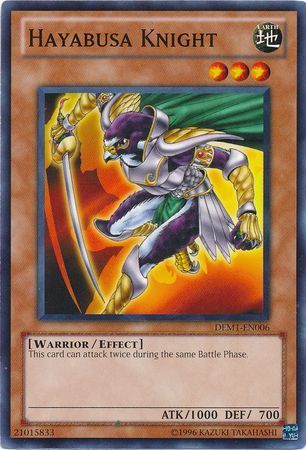 Hayabusa Knight - DEM1-EN006 - Common Unlimited Yu-Gi-Oh! Promos: Other *Espanol*