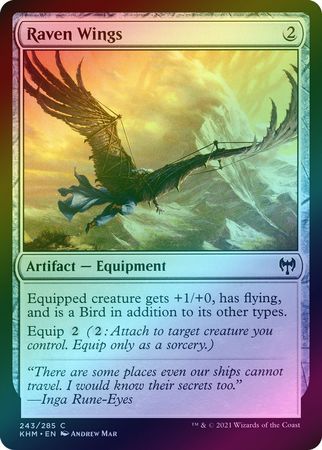 Raven Wings 243/285 - Foil Kaldheim Foil Singles