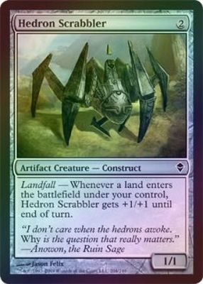 Hedron Scrabbler - Foil Zendikar Foil Singles