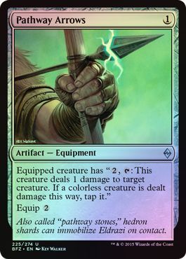 Pathway Arrows 225/274 - Foil Battle for Zendikar Foil Singles
