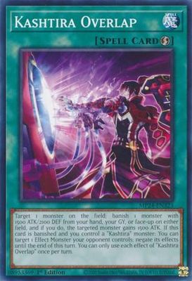 GA Kashtira Overlap - MP24-EN323 - Common 1st Edition Mega Tin 2024 Dueling Mirrors Singles