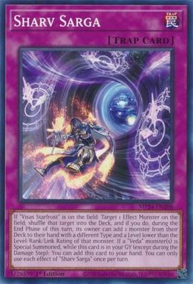 GA Sharv Sarga - MP24-EN398 - Common 1st Edition Mega Tin 2024 Dueling Mirrors Singles