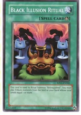 Black Illusion Ritual - RP01-EN060 - Common Retro Pack 1: RP01 - 1996