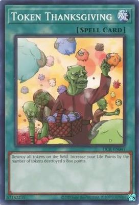 Token Thanksgiving - DCR-EN041 - Common Unlimited (25th Reprint) Dark Crisis 25th Anniversary Singles *Espanol*