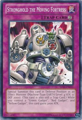 Stronghold the Moving Fortress - SD10-EN031 - Common Unlimited Structure Deck: Machine Re-Volt Unlimited Singles