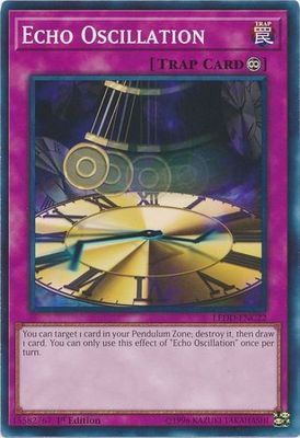 Echo Oscillation - LEDD-ENC22 - Common 1st Edition Legendary Dragon Decks Singles