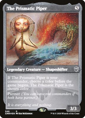 The Prismatic Piper (Foil Etched) - Commander Legends (CMR) Commander Legends