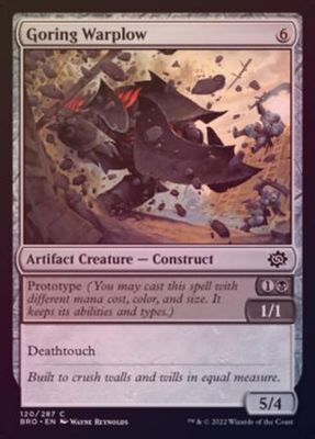 Goring Warplow 120/287 - Foil The Brothers&#39; War Foil Singles
