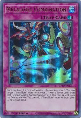 Metalfoes Combination - GFTP-EN125 - Ultra Rare 1st Edition Ghosts From The Past 1st Edition Singles (español)
