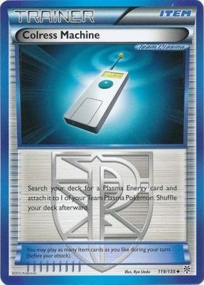 GA Colress Machine - 119/135 - Uncommon Black &amp; White 8: Plasma Storm Singles