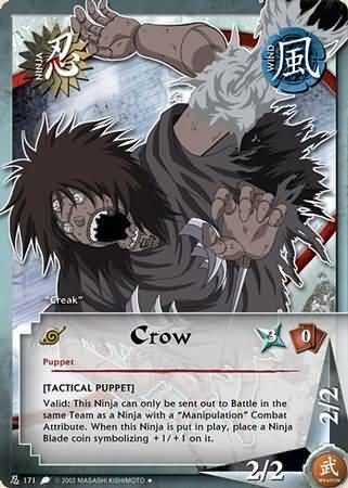 GA Crow - N-171 - Uncommon Naruto: Revenge and Rebirth Foil