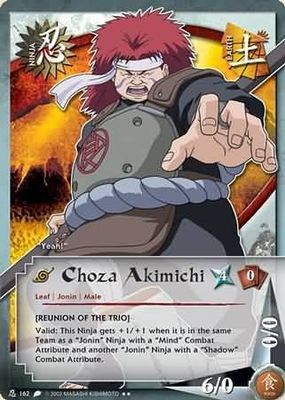 GA Choza Akimichi - N-162 - Rare Naruto: Revenge and Rebirth