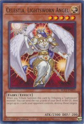 Celestia, Lightsworn Angel - BLC1-EN059 - Common 1st Edition Battles of Legend: Chapter 1 1st Edition Singles