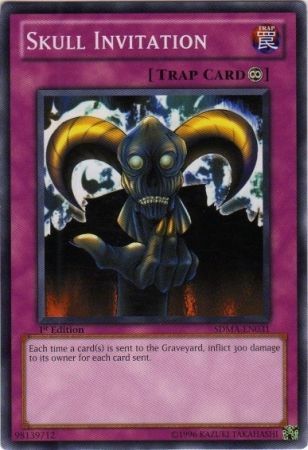 Skull Invitation - SDMA-EN031 - Common 1st Edition Structure Deck: Marik 1st Edition Singles