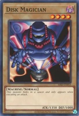 Disk Magician - MRD-EN053 - Common Unlimited (25th Reprint) Metal Raiders 25th Anniversary Singles