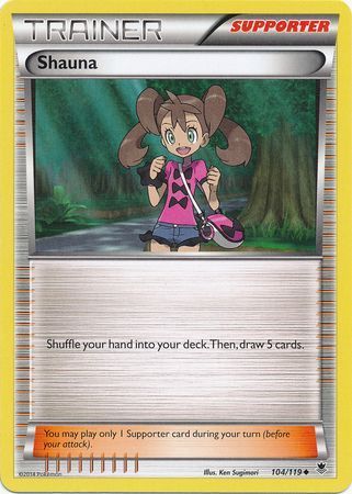 Shauna - 104/119 - Uncommon XY: Phantom Forces Singles