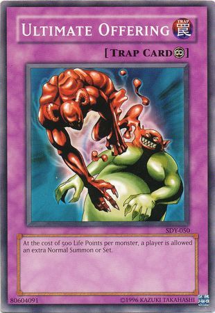 Ultimate Offering - SDY-050 - Common Unlimited Starter Deck: Yugi [SDY] Unlimited Singles