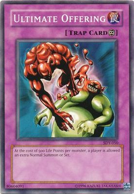 Ultimate Offering - SDY-050 - Common Unlimited Starter Deck: Yugi [SDY] Unlimited Singles