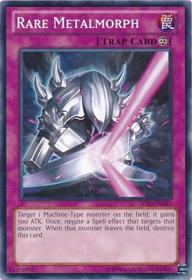 Rare Metalmorph - SD10-EN035 - Common Unlimited Structure Deck: Machine Re-Volt Unlimited Singles