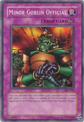 Minor Goblin Official - PSV-052 - Common Unlimited Pharaoh&#39;s Servant [PSV] Unlimited Singles