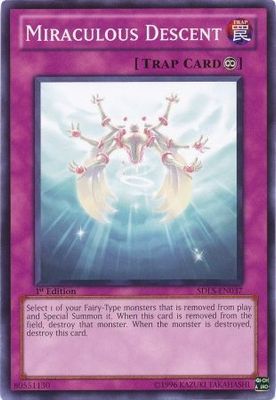 Miraculous Descent - SDLS-EN037 - Common 1st Edition Structure Deck: Lost Sanctuary 1st Edition Singles