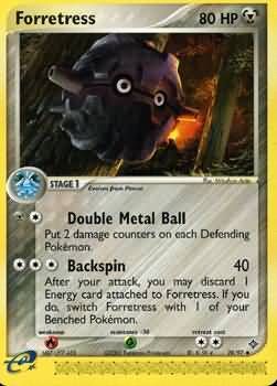 Forretress - 28/97 - Uncommon Ex Dragon Singles
