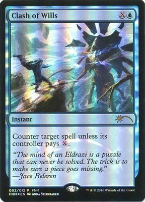 Clash of Wills 002/012 - FNM Foil Promo Magic: The Gathering Promo Cards (Español)