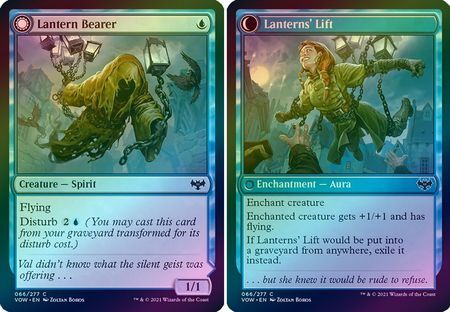Lantern Bearer | Lantern&#39;s Lift 066/277 - Foil Innistrad: Crimson Vow Foil Singles