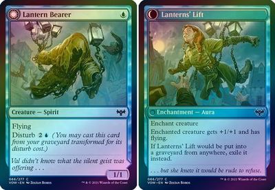 Lantern Bearer | Lantern&#39;s Lift 066/277 - Foil Innistrad: Crimson Vow Foil Singles