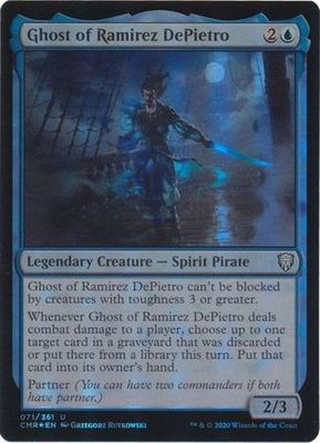 Ghost of Ramirez DePietro 071/361 - Foil Commander Legends Foil Singles