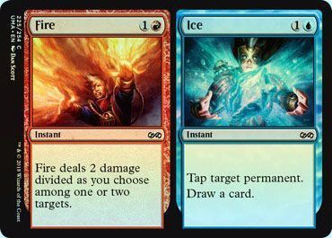 Fire // Ice 225/254 - Foil Ultimate Masters Foil Singles