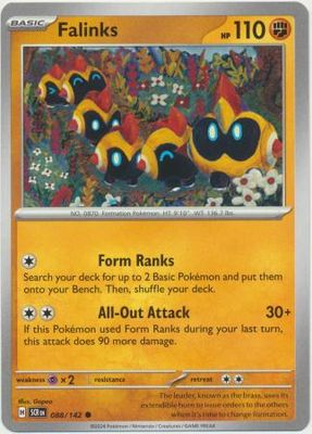 Falinks - 088/142 - Common Scarlet &amp; Violet: Stellar Crown Singles