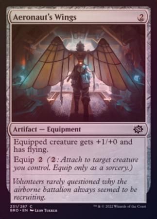 Aeronaut&#39;s Wings 231/287 - Foil The Brothers&#39; War Foil Singles