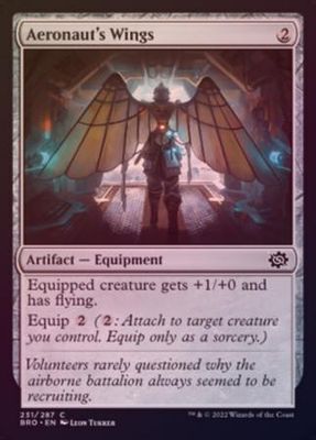 Aeronaut&#39;s Wings 231/287 - Foil The Brothers&#39; War Foil Singles