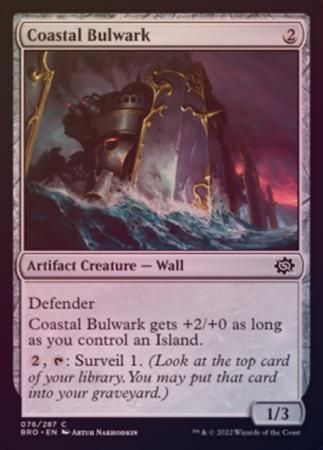 Coastal Bulwark 076/287 - Foil The Brothers&#39; War Foil Singles