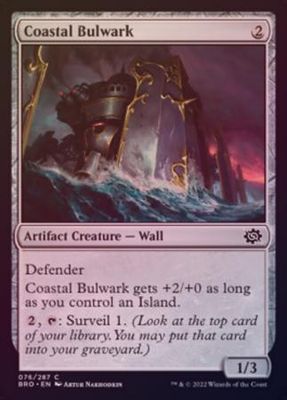 Coastal Bulwark 076/287 - Foil The Brothers&#39; War Foil Singles