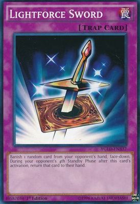 Lightforce Sword - YGLD-ENB37 - Common 1st Edition Yugi&#39;s Battle City Deck 1st Edition (YGLD-ENB)