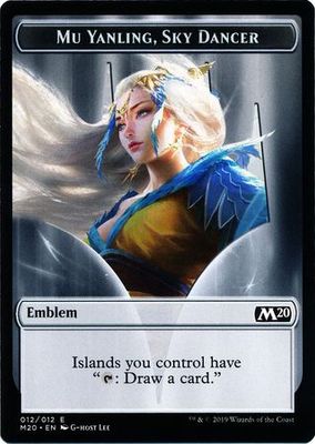Emblem - Mu Yanling, Sky Dancer 012/012 Magic 2020 (M20) Singles  (Español)