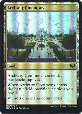 Archway Commons 263/275 - Foil Strixhaven: School of Mages Foil Singles