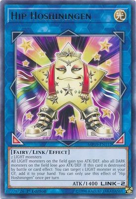 Hip Hoshiningen - MP19-EN112 - Rare 1st Edition Yu-Gi-Oh! 2019 Mega-Tins: Gold Sarcophagus Tin Mega Pack Singles (espanol)