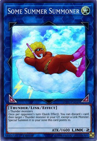 Some Summer Summoner - SOFU-EN049 - Super Rare 1st Edition Soul Fusion 1st Edition Singles