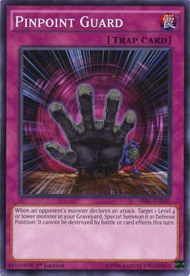 Pinpoint Guard - SR01-EN040 - Common 1st Edition Structure Deck: Emperor of Darkness 1st Edition Singles
