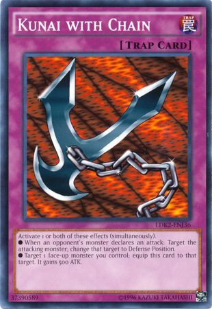 Kunai with Chain - LDK2-ENJ36 - Common Unlimited Legendary Decks II - Joey Unlimited Singles