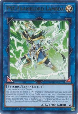 PSY-Framelord Lambda - MGED-EN077 - Rare 1st Edition Maximum Gold El Dorado 1st Edition Singles