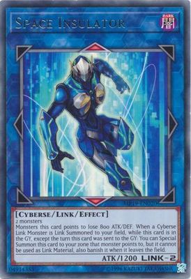 Space Insulator - MP19-EN020 - Rare Unlimited Yu-Gi-Oh! 2019 Mega-Tins: Gold Sarcophagus Tin Mega Pack Unlimited Singles (espanol)