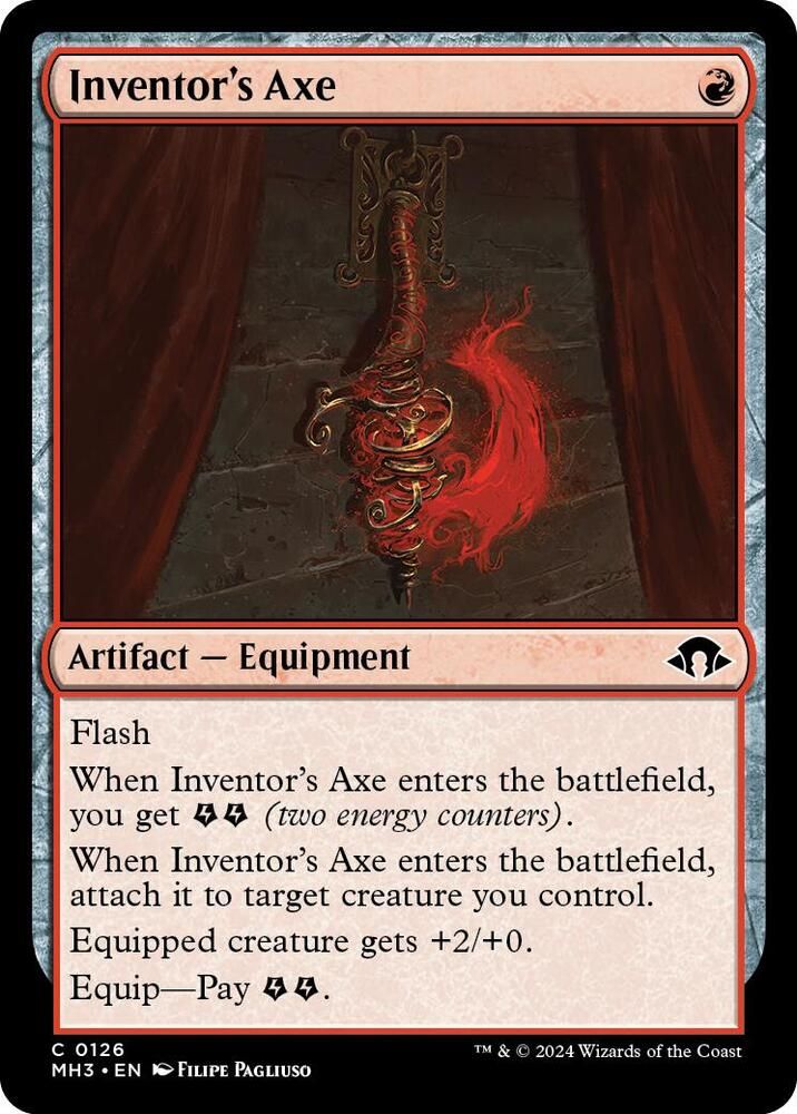 Inventor&#39;s Axe - Modern Horizons 3 (MH3) Modern Horizons 3