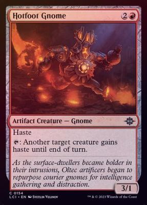 Hotfoot Gnome 0154 - Foil The Lost Caverns of Ixalan Foil Singles